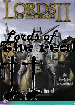 Box art for Lords of the realm II