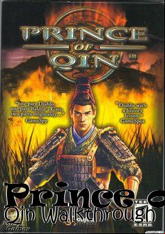 Box art for Prince of Qin Walkthrough
