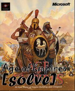Box art for Age of Empires [solve]