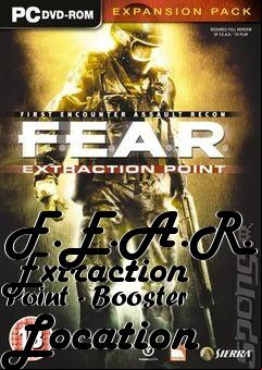 Box art for F.E.A.R. Extraction Point - Booster Location