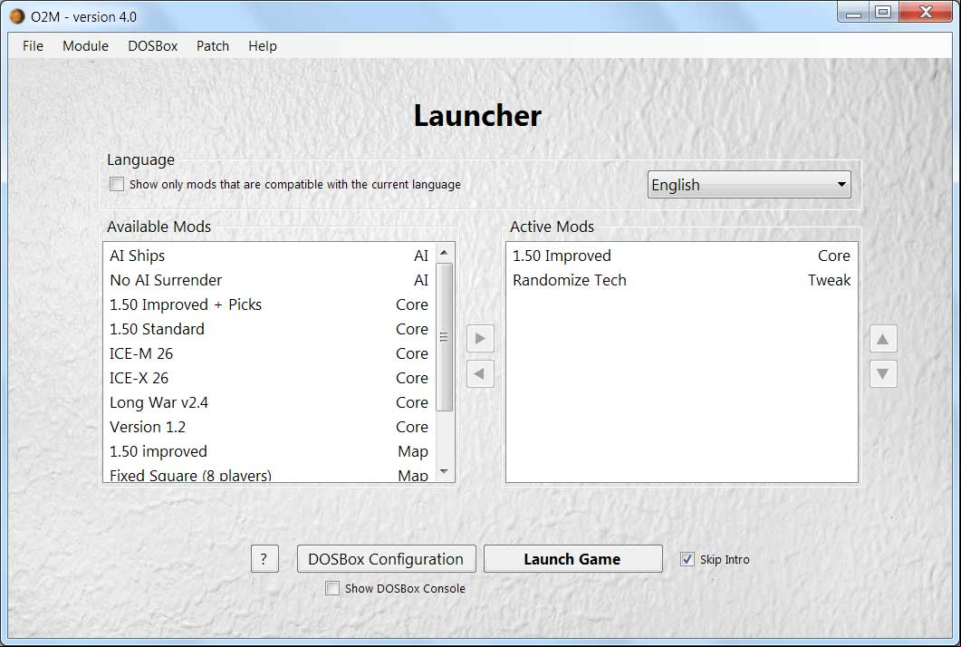O2M 4.02 screenshot